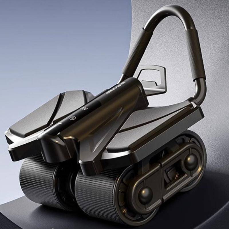 Auto Rebound 4 Wheel Ab Roller - Ab Roller Wheel With Elbow Support review and price