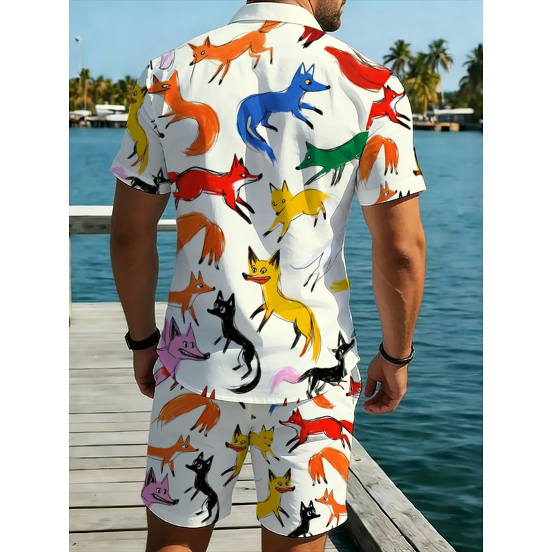 Premium Men's Printed Shirt Sh - Hiking review and price